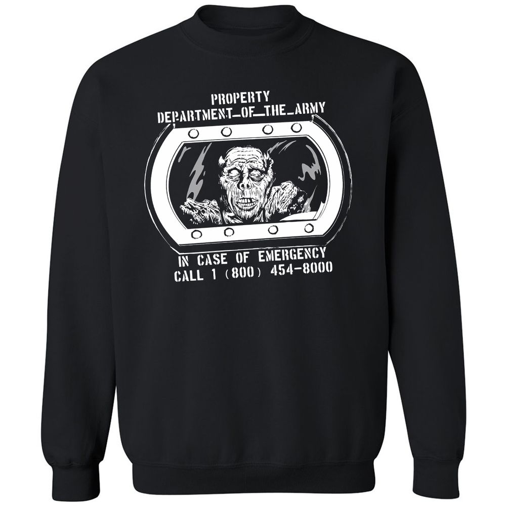 Classic Unisex Sweatshirt - Y325E1GA - Black - 1