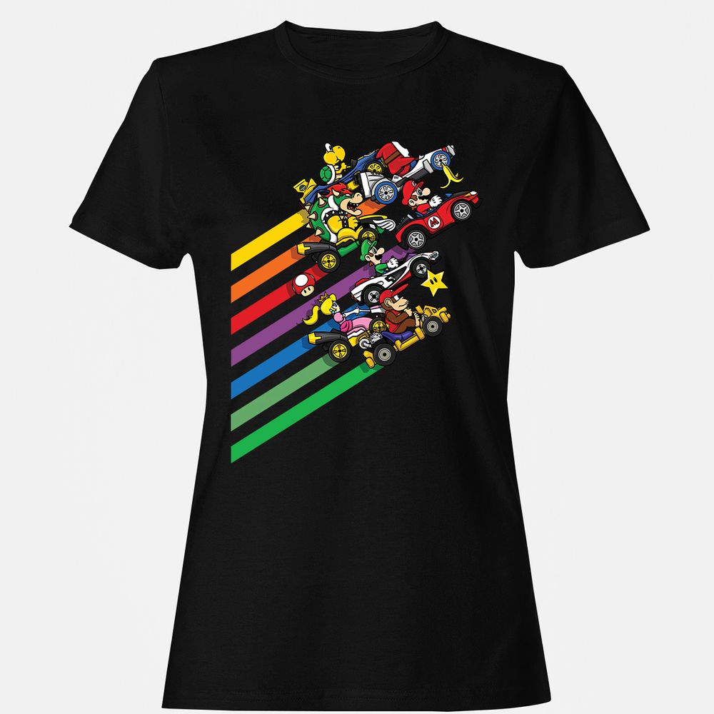 Women's T-Shirt - MRCLMXQ9 - Black - 1