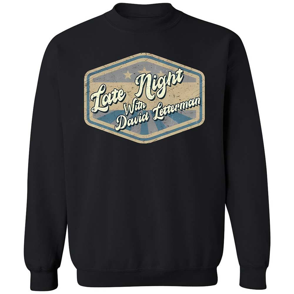 Late Night with David Letterman - Black - 1
