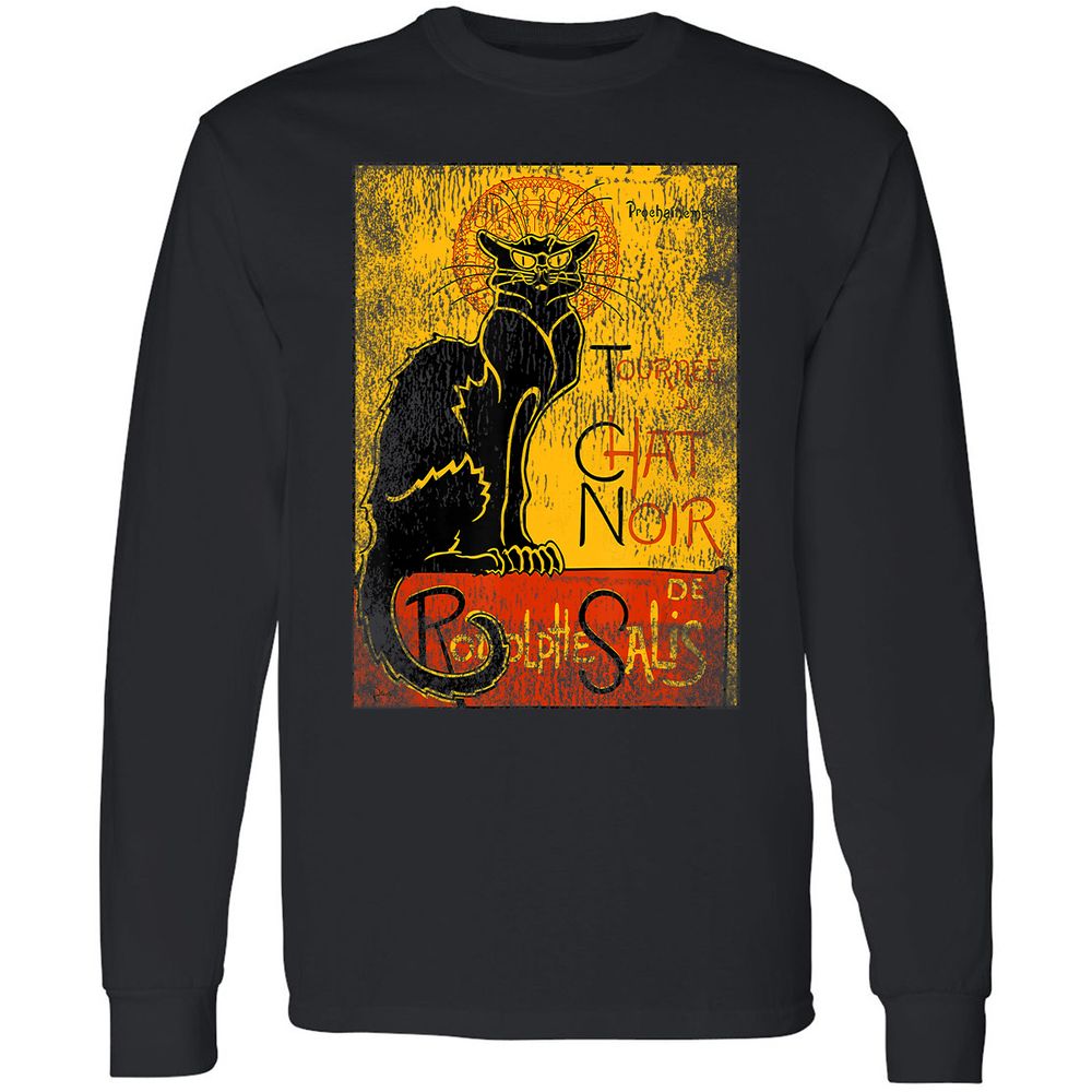 Long Sleeve T-Shirt - UNQL61RD - Black - 1