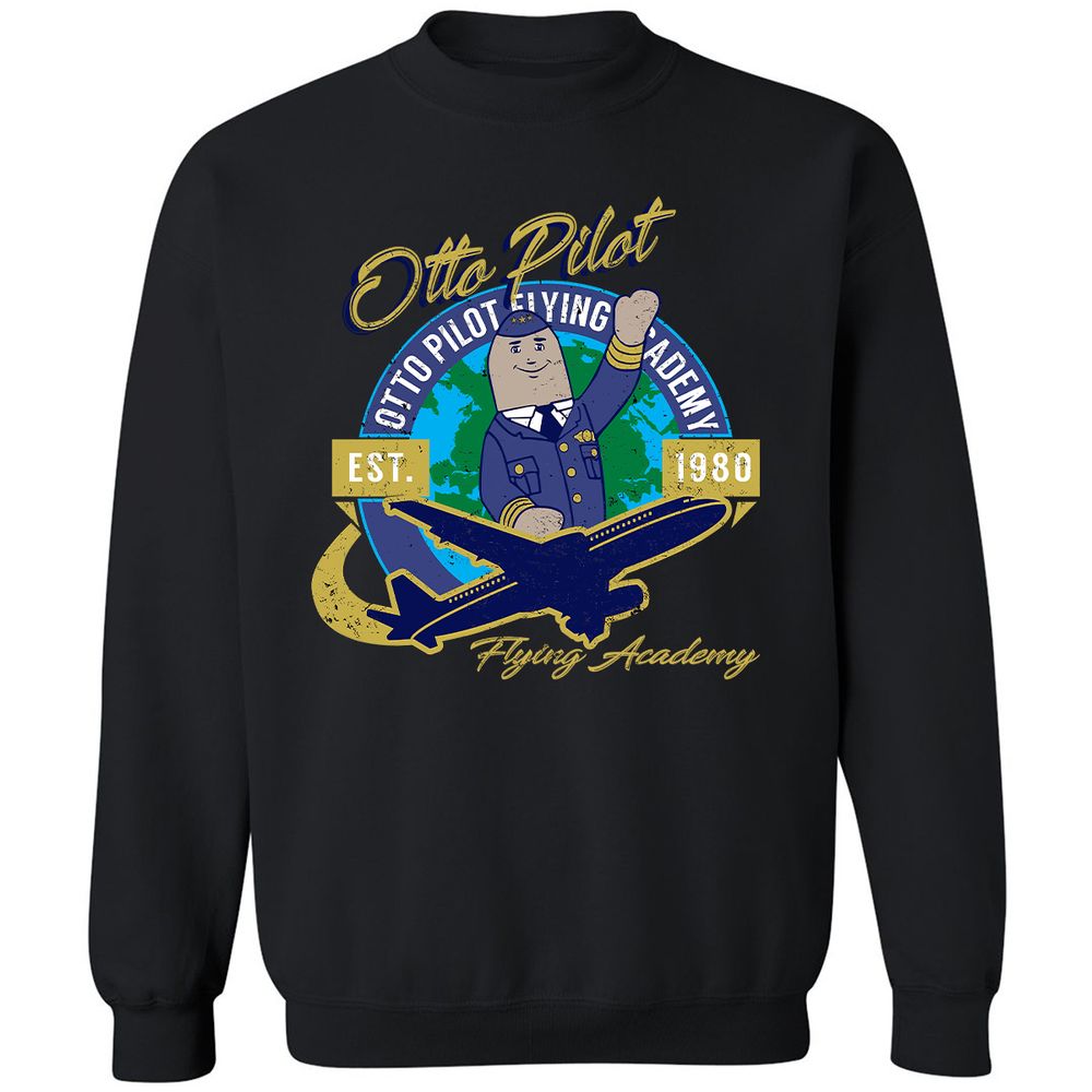 Classic Unisex Sweatshirt - R2XH1J18 - Black - 1