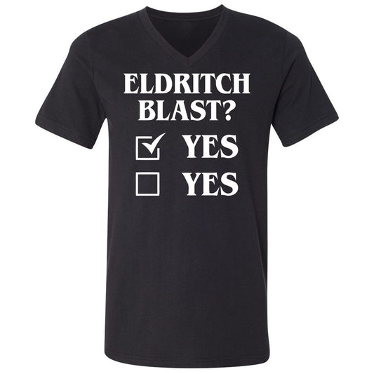 Unisex V-Neck T-Shirt - ARAFVXQN - Black - 1