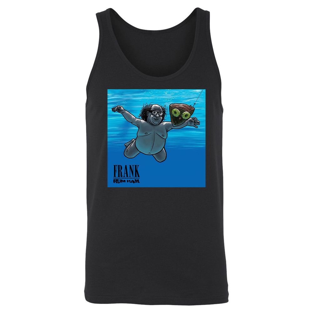 Unisex Jersey Tank - 8D4C8YMU - Black - 1