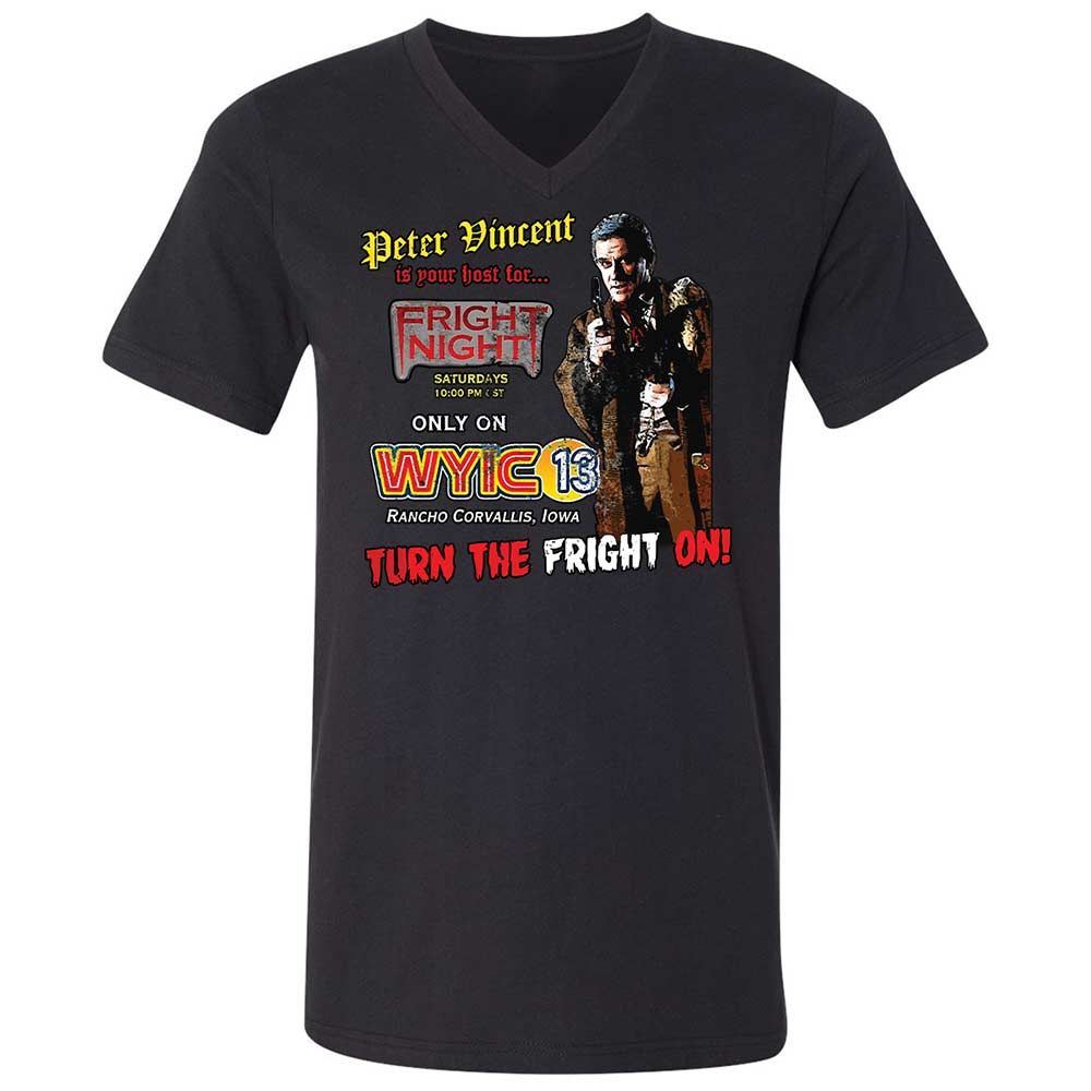 Peter Vincent Fright horror night cult - Black - 1
