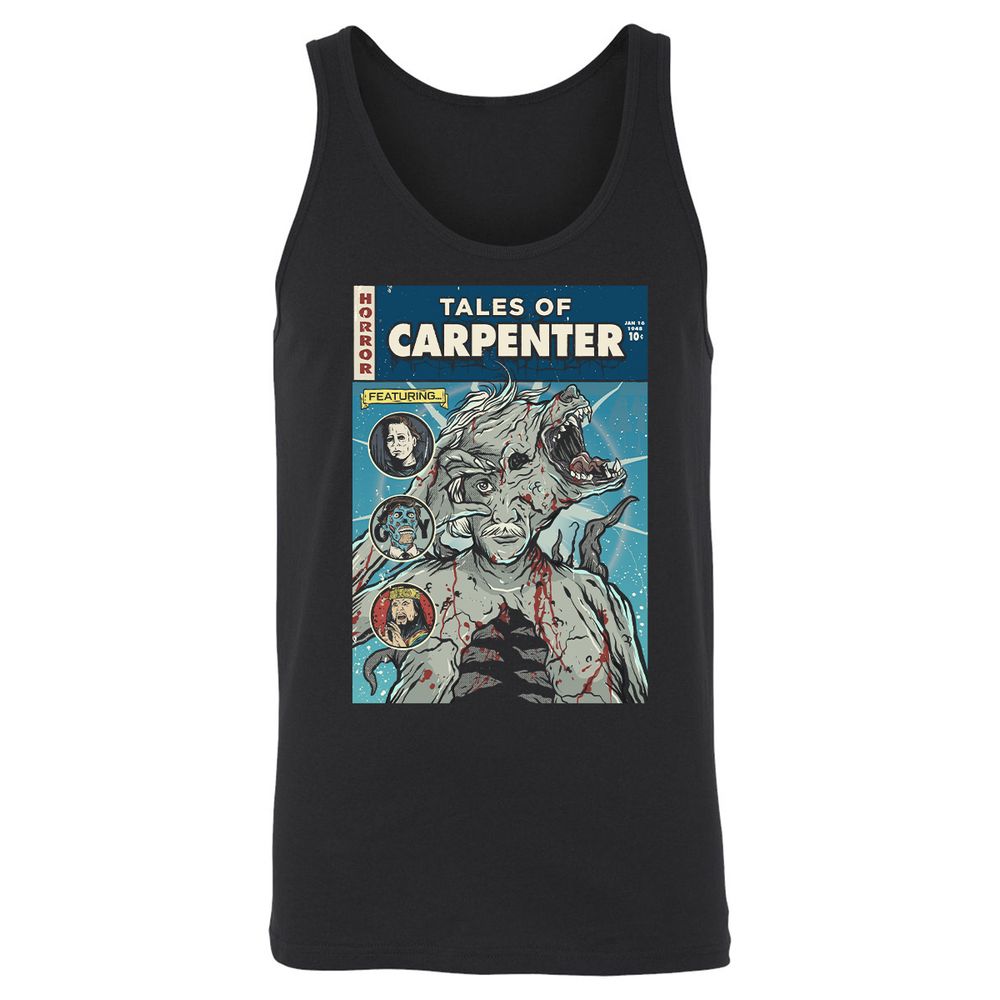 Unisex Jersey Tank - 9E9PGE6E - Black - 1