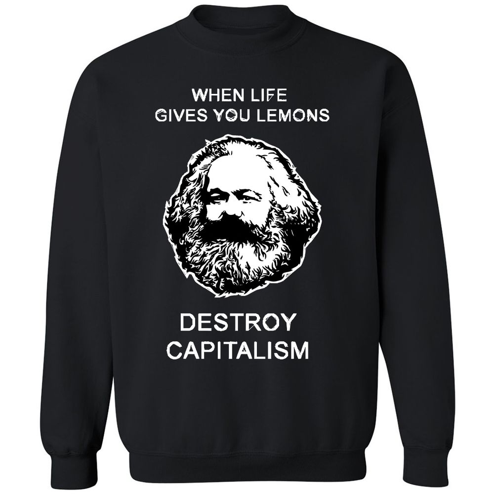Classic Unisex Sweatshirt - AJ7YAK8T - Black - 1