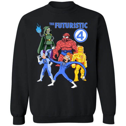 Classic Unisex Sweatshirt - 1XR3WBMX - Black - 1