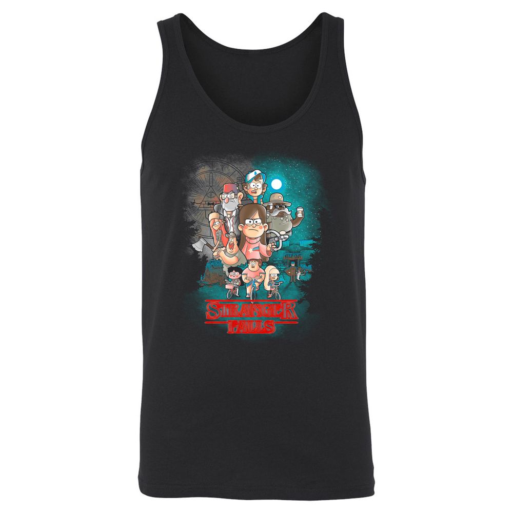 Unisex Jersey Tank - PSMQS35C - Black - 1