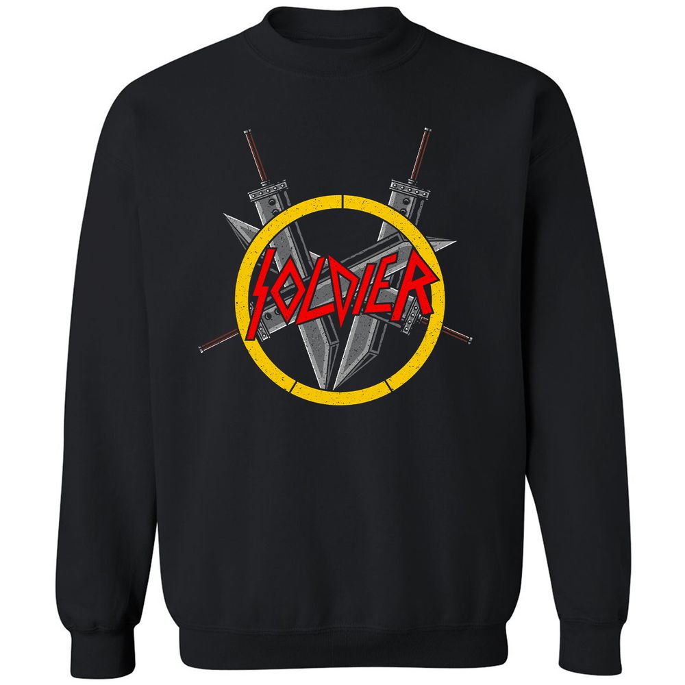 Classic Unisex Sweatshirt - E948EJ4Y - Black - 1