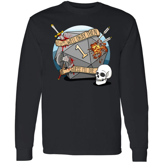 Long Sleeve T-Shirt - Q38URSL3 - Black - 1