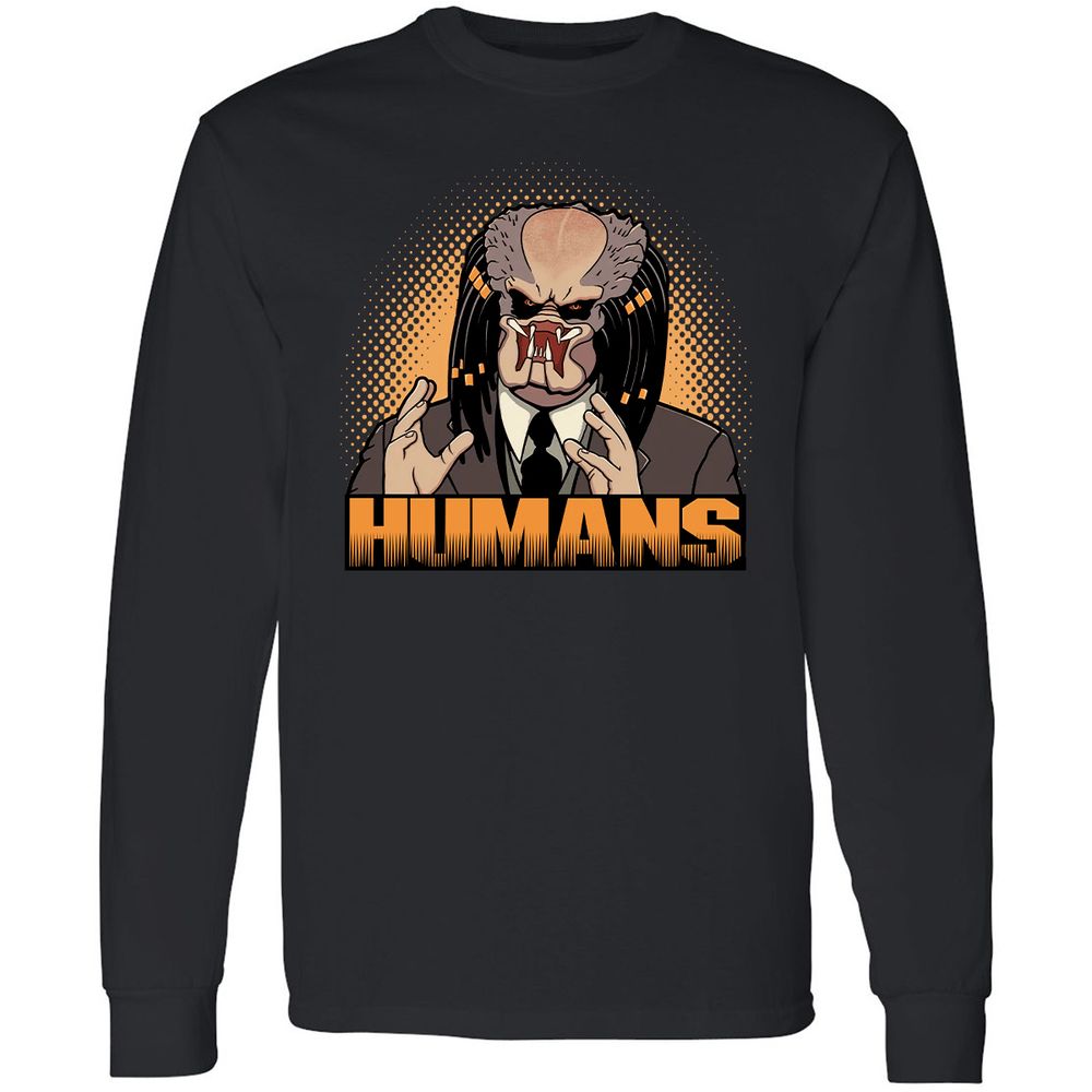 Long Sleeve T-Shirt - 3GALSJ6H - Black - 1