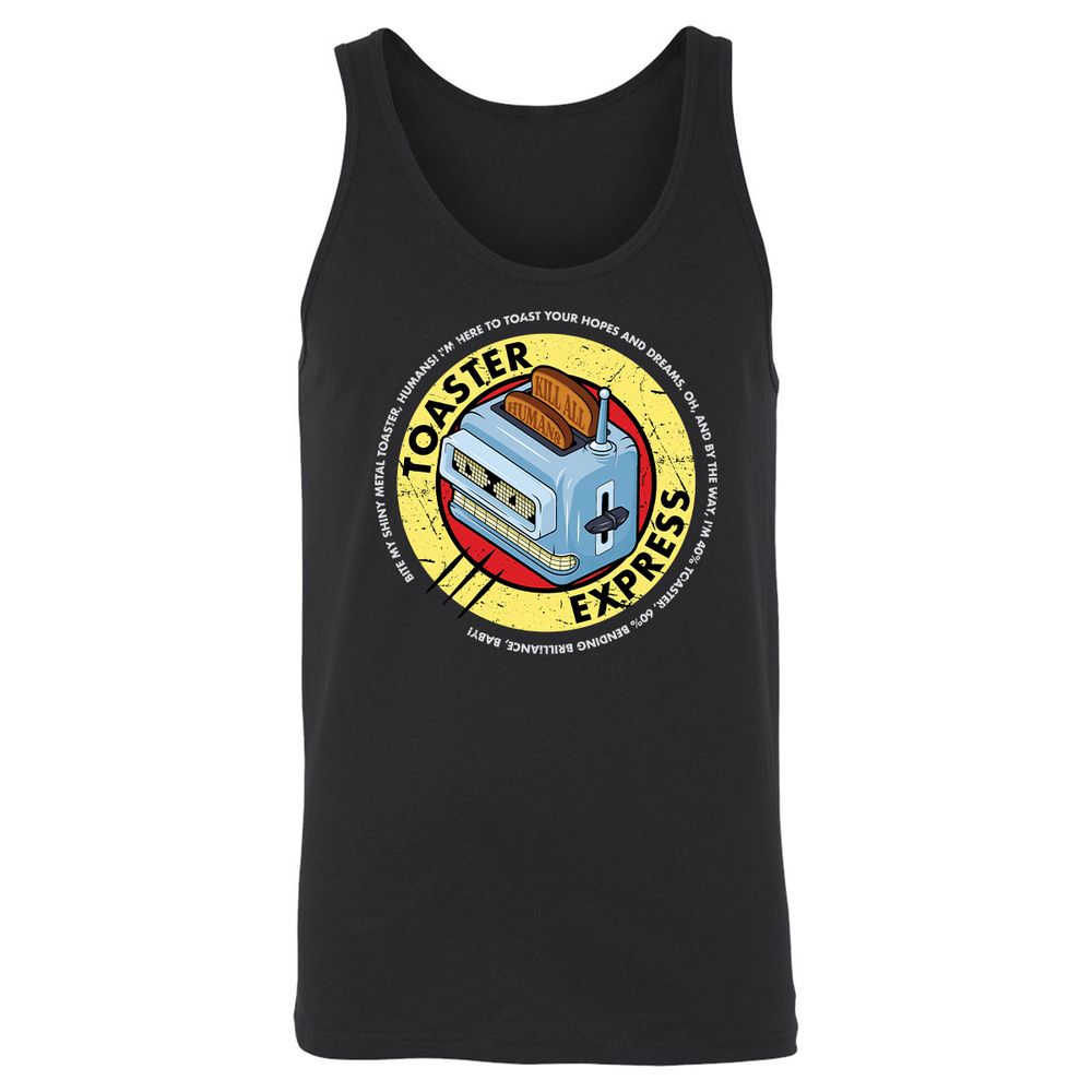 Unisex Jersey Tank - 1KLQ4K51 - Black - 1