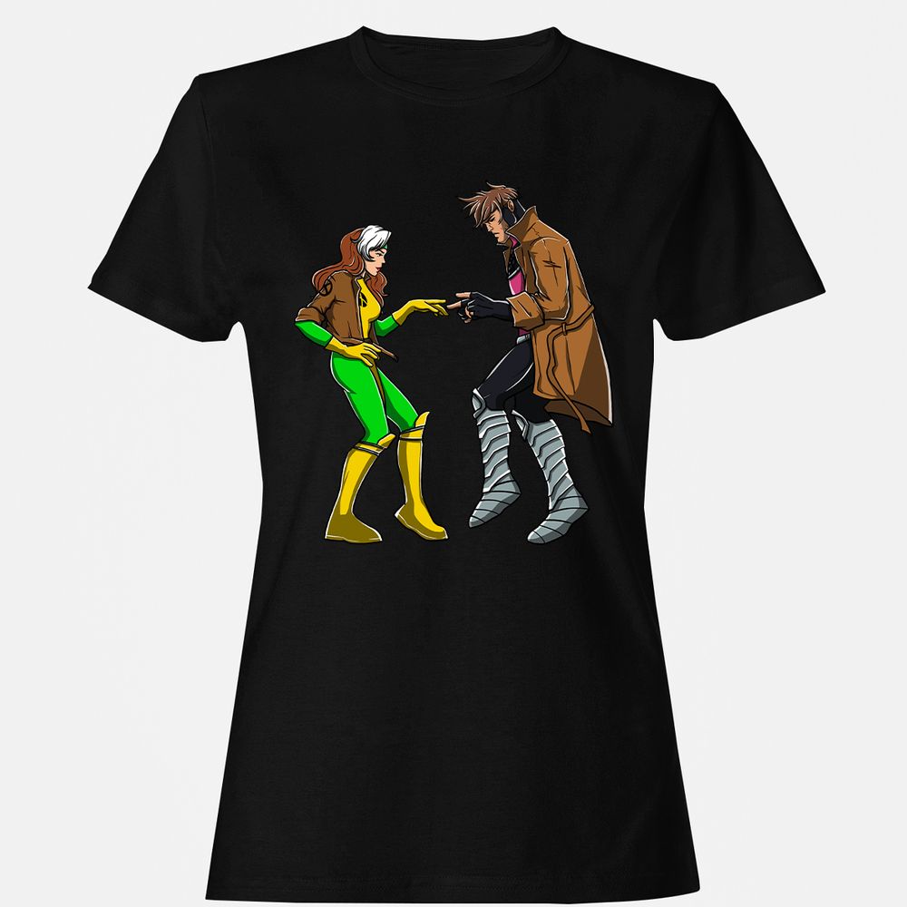 Women's T-Shirt - LQVC6UF6 - Black - 1