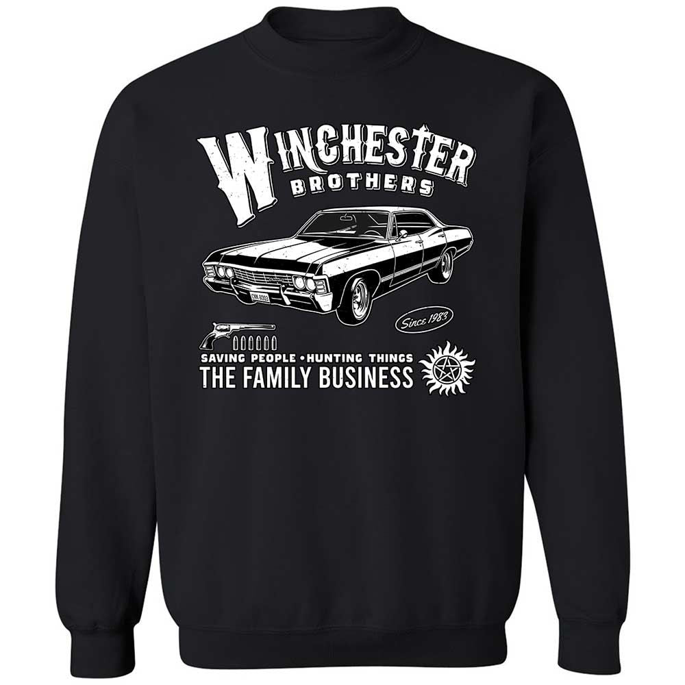 Classic Unisex Sweatshirt - ZZQQTLAB - Black - 1