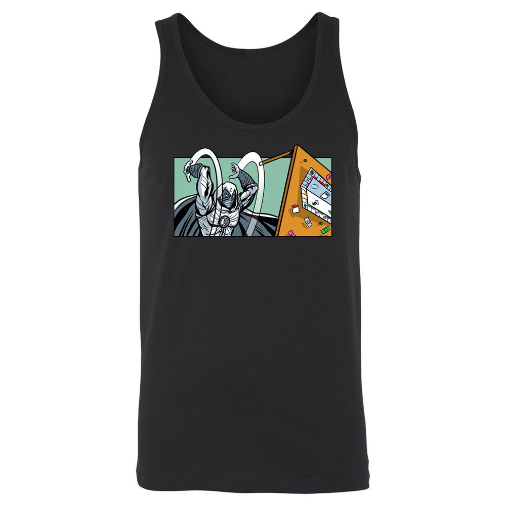 Unisex Jersey Tank - T5HFD9X8 - Black - 1