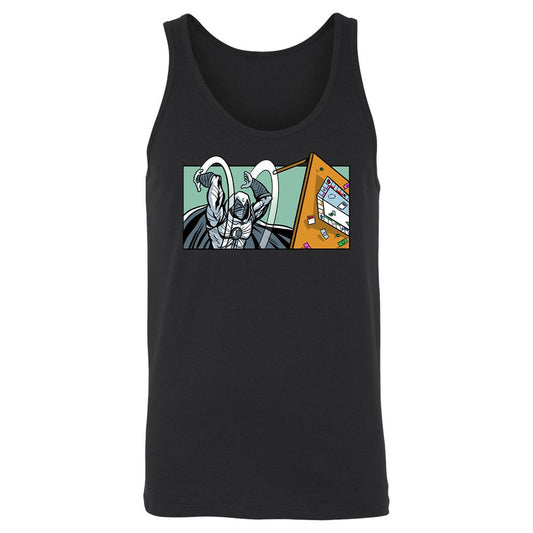 Unisex Jersey Tank - T5HFD9X8 - Black - 1