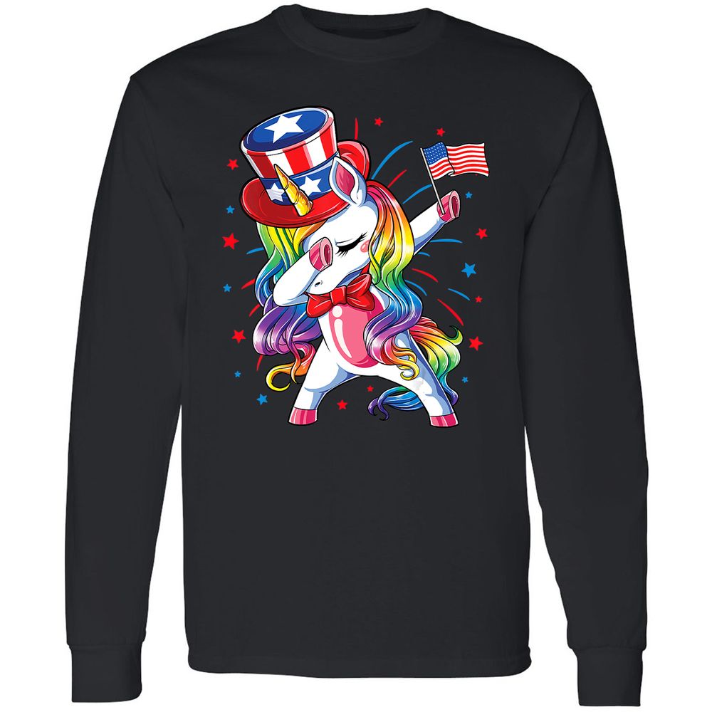 Long Sleeve T-Shirt - NAUXF7E3 - Black - 1