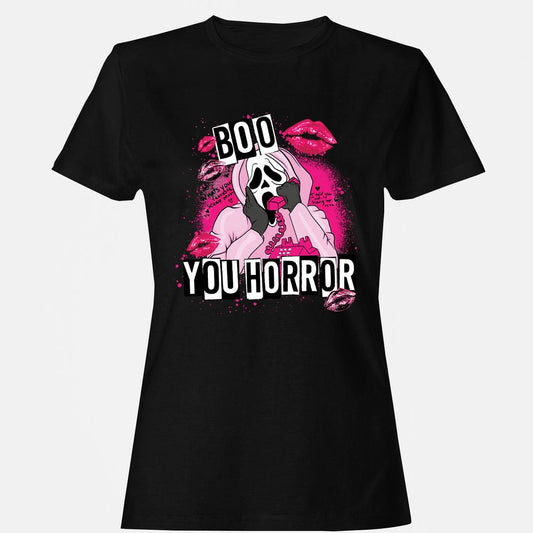 Women's T-Shirt - 4B9X6EFZ - Black - 1