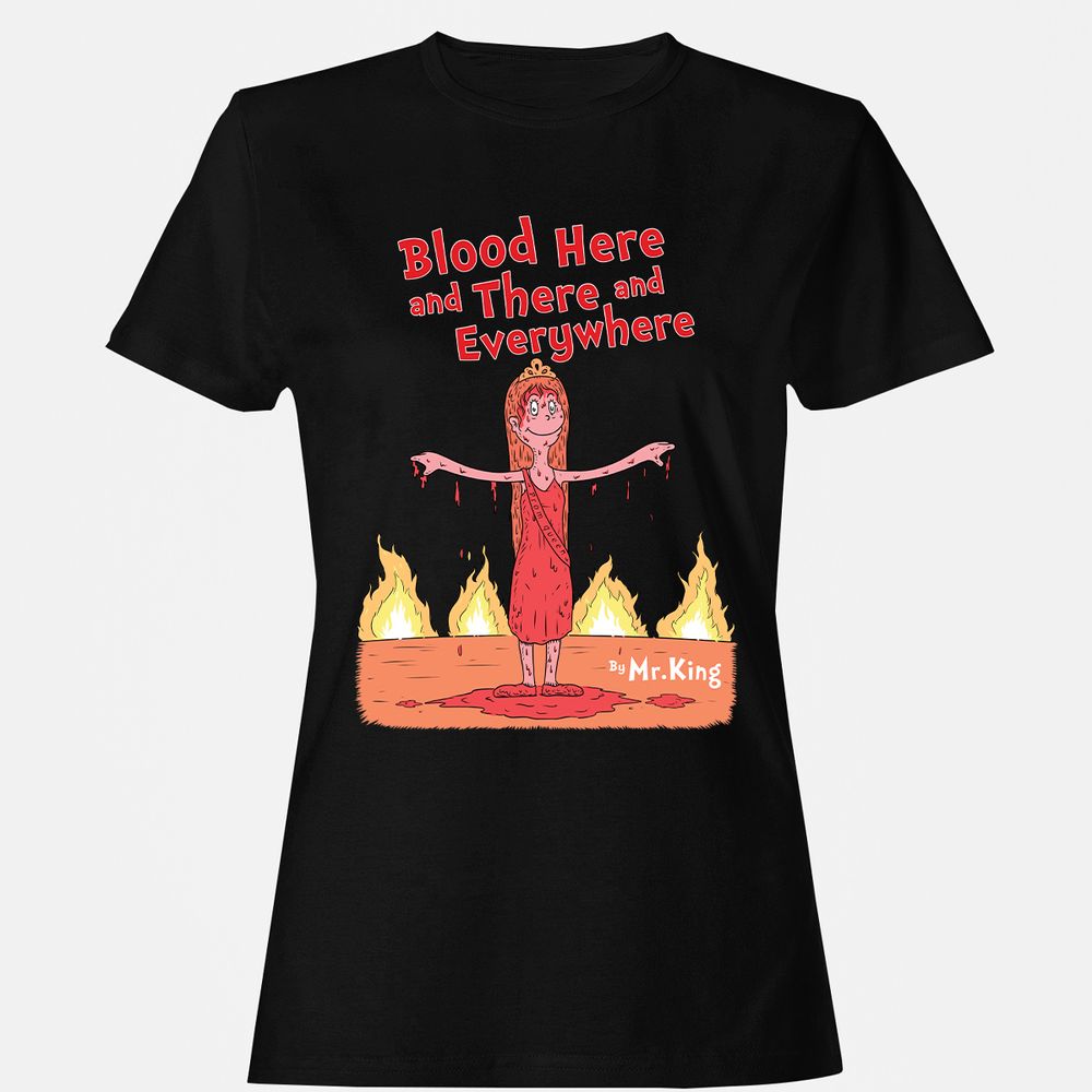 Women's T-Shirt - 42E3H8A9 - Black - 1