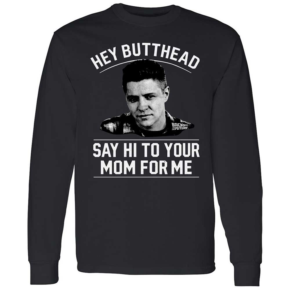 Long Sleeve T-Shirt - H66P2J1K - Black - 1