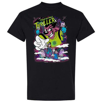Vintage Pop Cartoon Horror Mashup - Black - 1