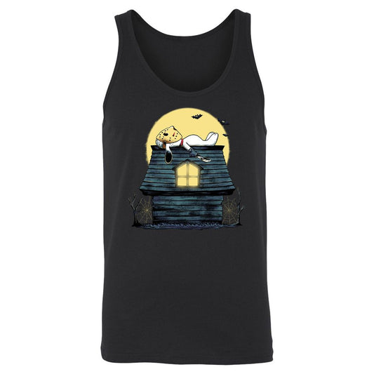 Unisex Jersey Tank - E5V1T672 - Black - 1