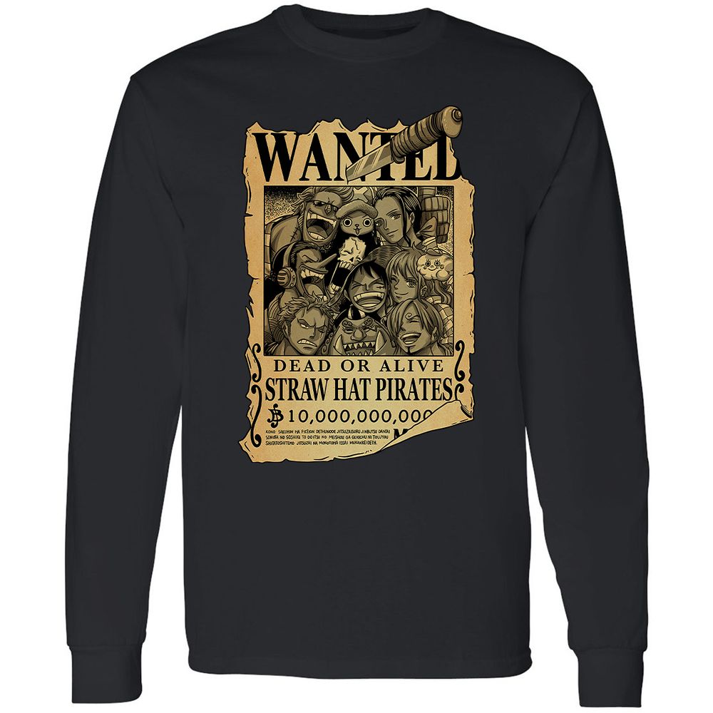 Long Sleeve T-Shirt - WJS3NWWL - Black - 1