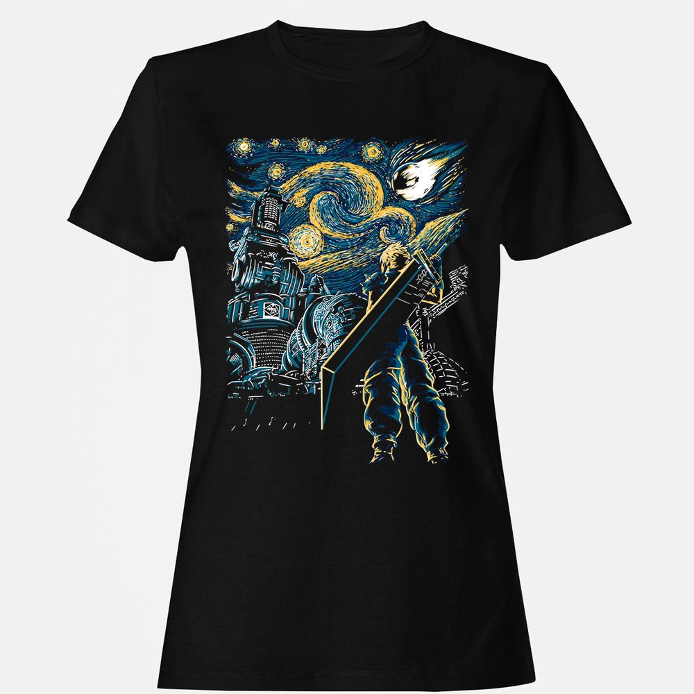 Women's T-Shirt - RFRL4QWJ - Black - 1