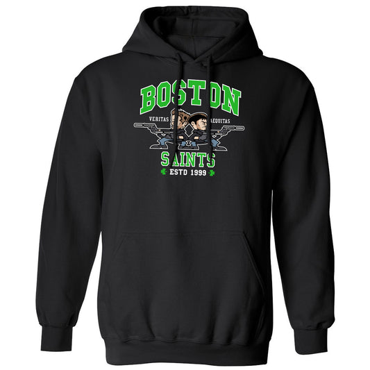 Classic Unisex Hoodie - DVB7NR8P - Black - 1