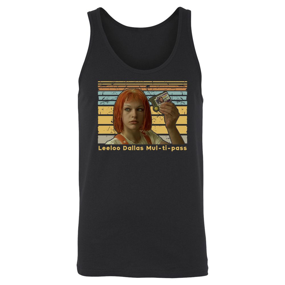 Unisex Jersey Tank - AVY6XK12 - Black - 1