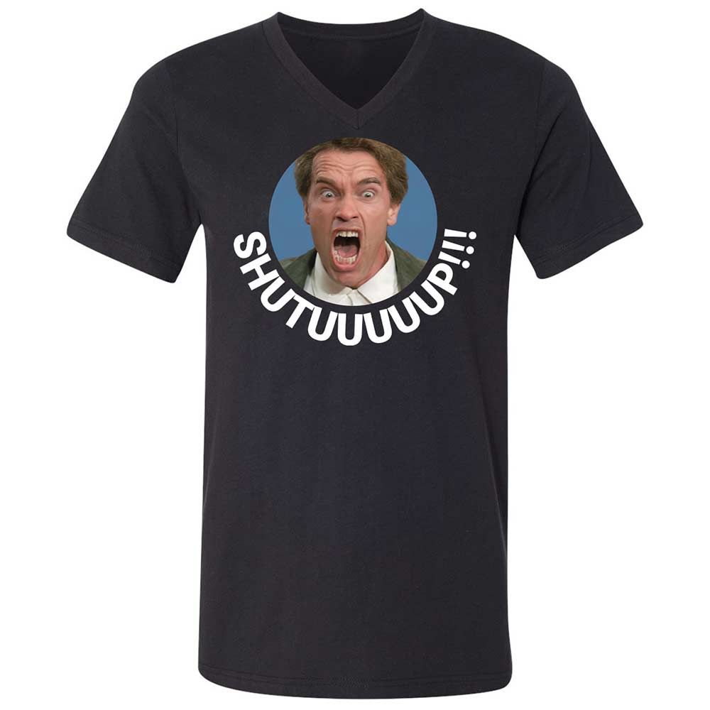 Unisex V-Neck T-Shirt - LFE3XA4A - Black - 1