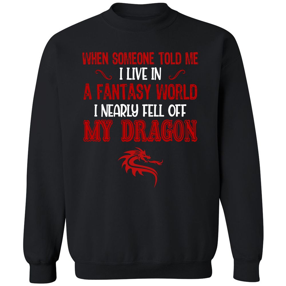 Classic Unisex Sweatshirt - 4JCGY26V - Black - 1