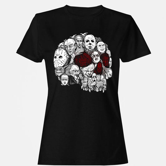 Women's T-Shirt - FMBFNE8Q - Black - 1