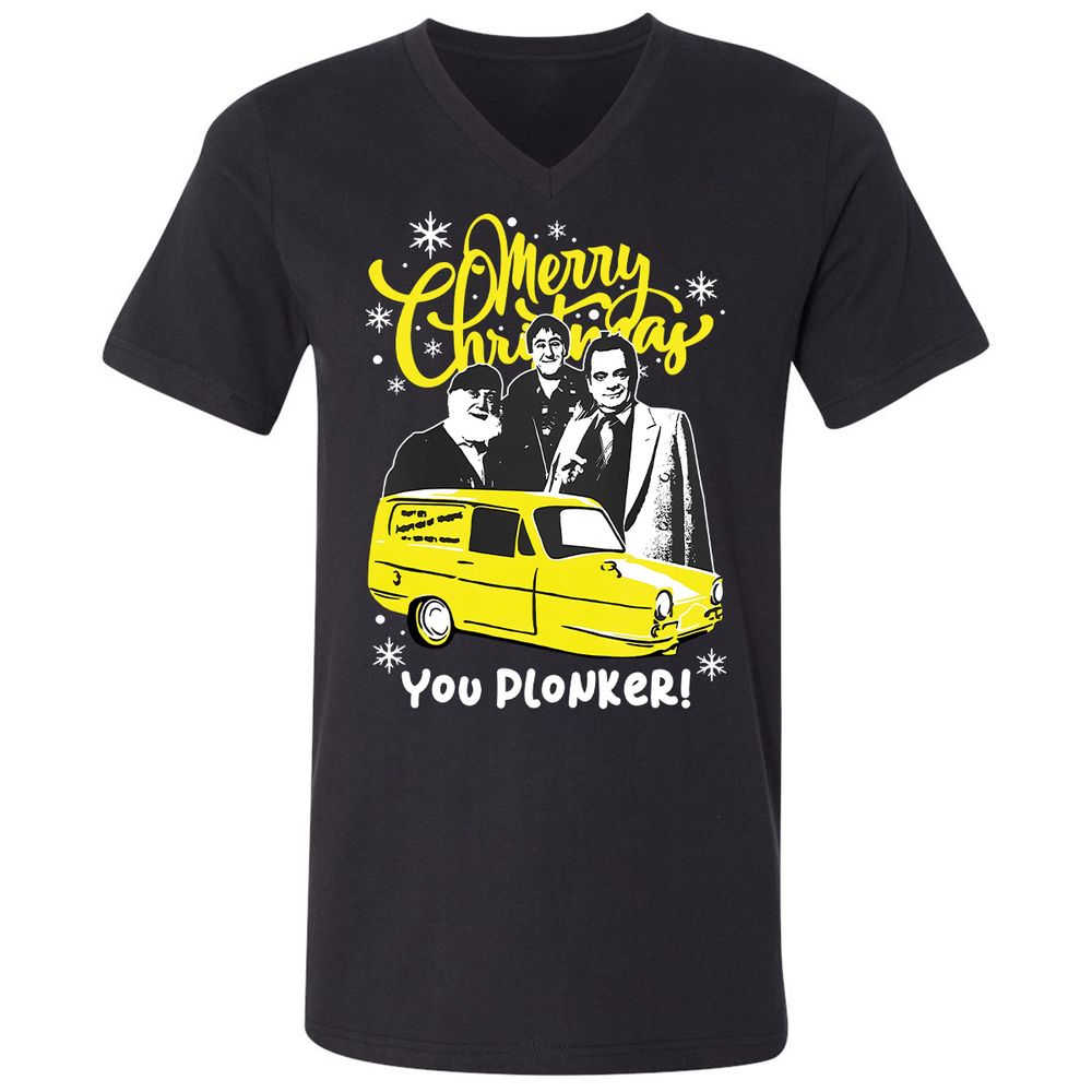 Unisex V-Neck T-Shirt - 87FGAWPW - Black - 1