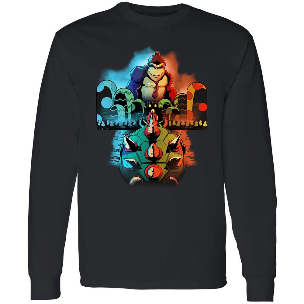 Long Sleeve T-Shirt - HVL44HV8 - Black - 1