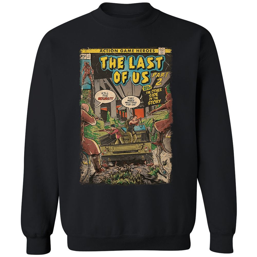 Classic Unisex Sweatshirt - FNRXBUWV - Black - 1