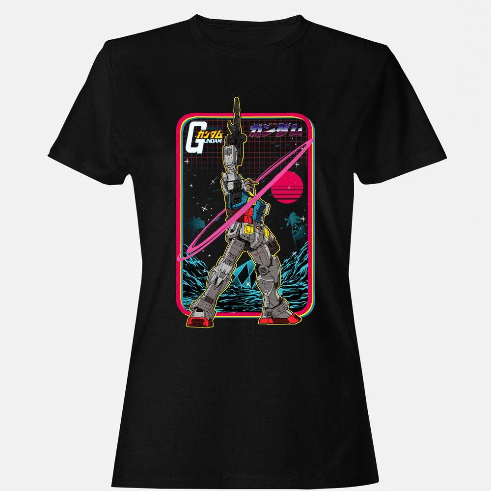 Women's T-Shirt - 3TJU6KGD - Black - 1