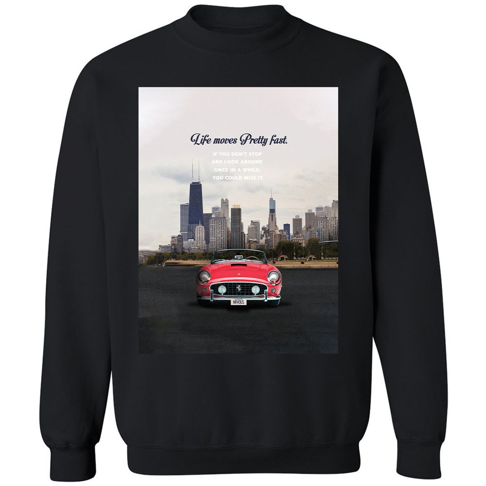 Classic Unisex Sweatshirt - C4GW81LN - Black - 1