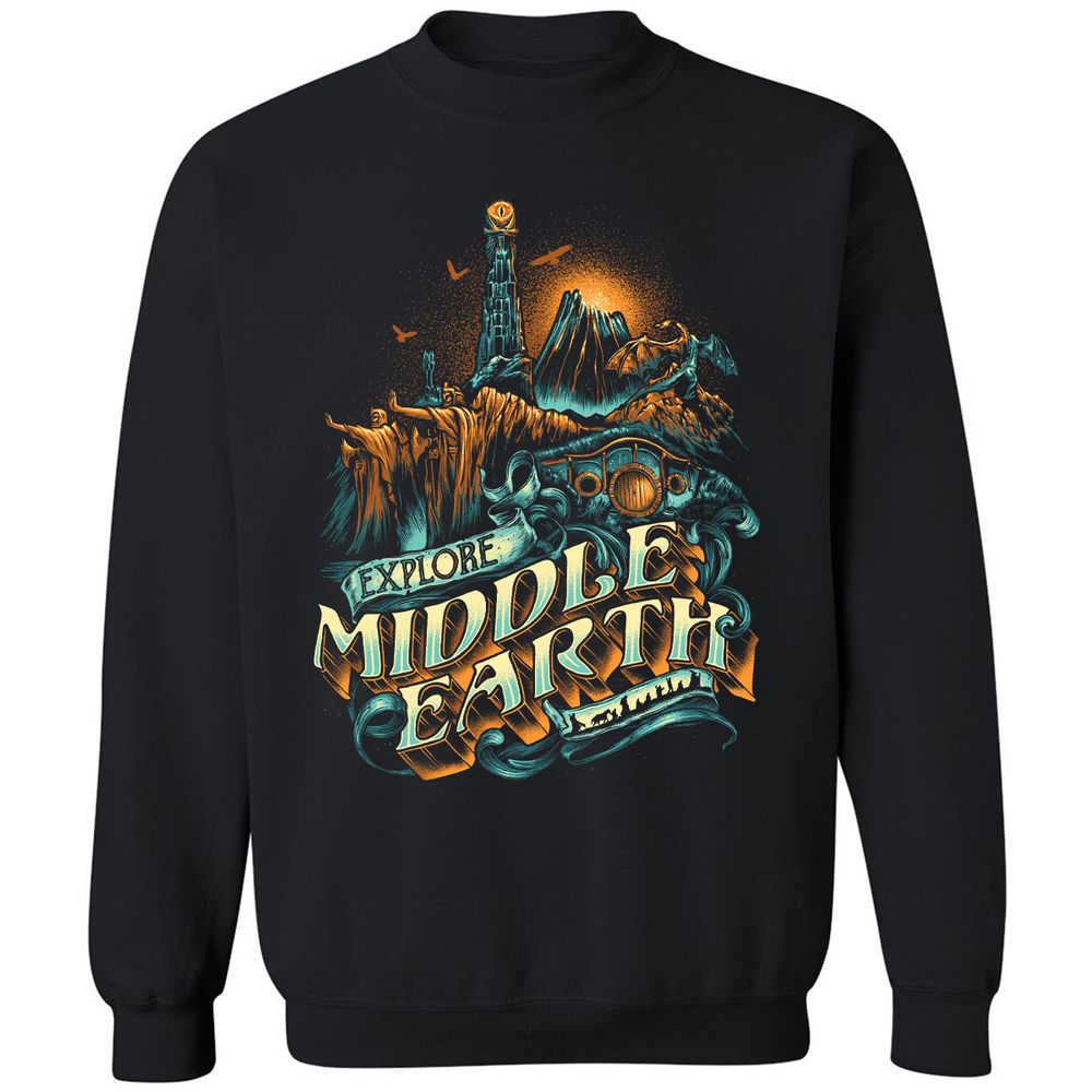 Classic Unisex Sweatshirt - KTCUDV19 - Black - 1