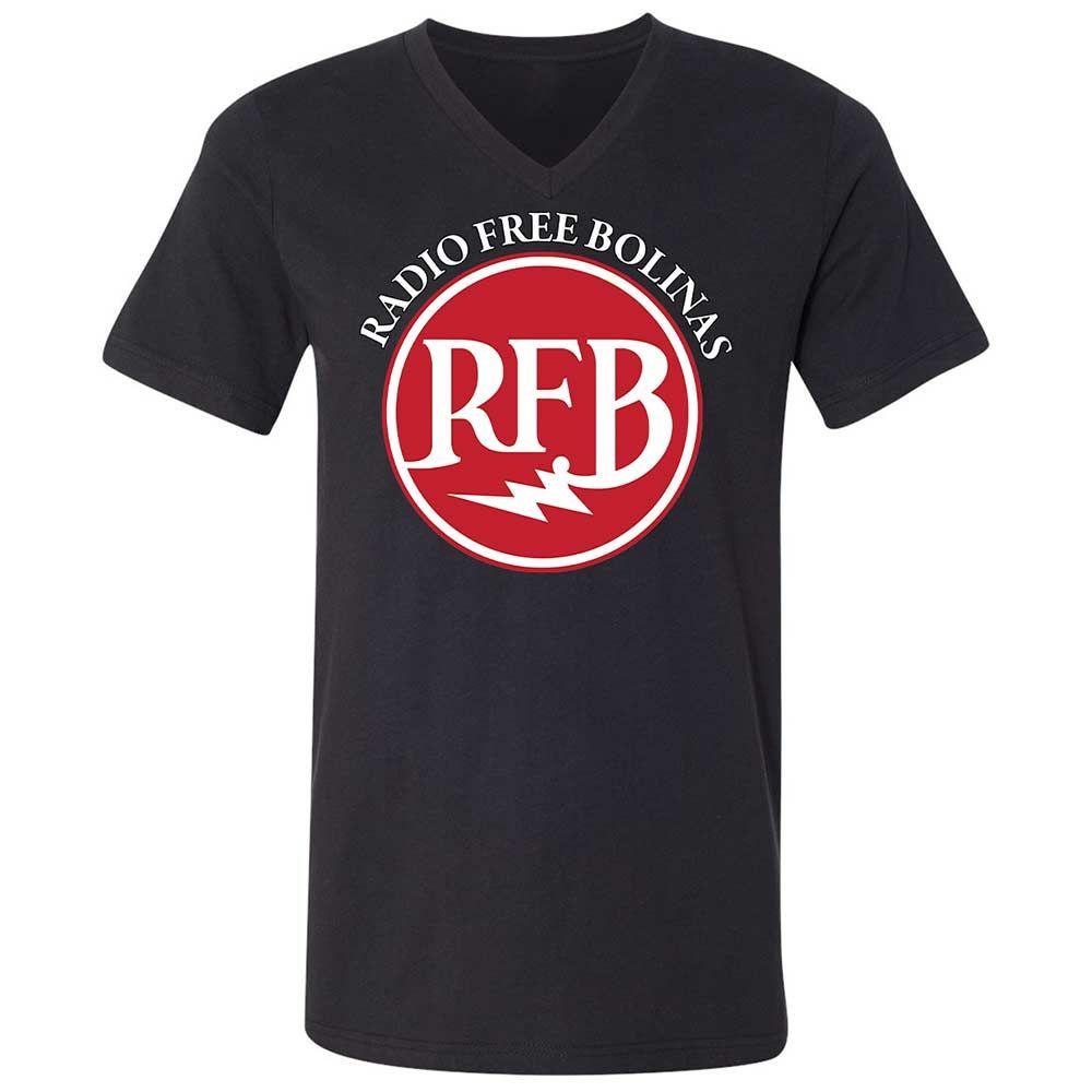 Unisex V-Neck T-Shirt - U986ARA4 - Black - 1
