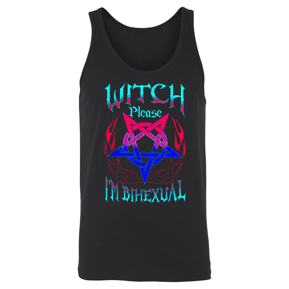 Unisex Jersey Tank - 8FJC83N4 - Black - 1
