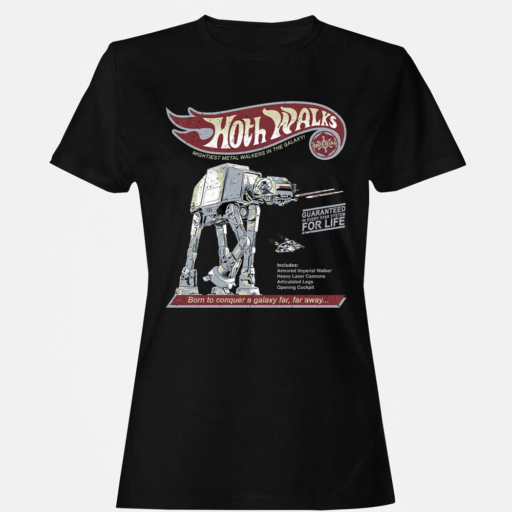 Women's T-Shirt - MVNK4EJR - Black - 1