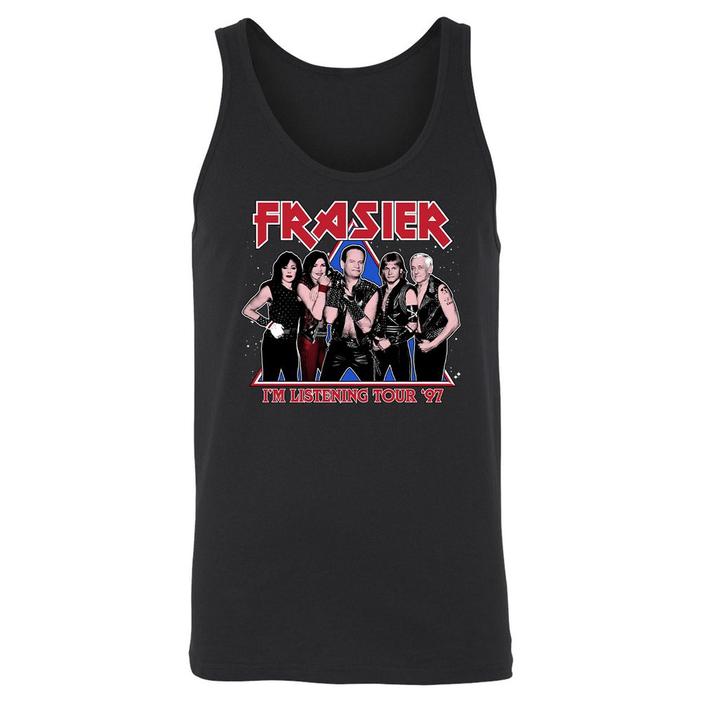 Unisex Jersey Tank - M2MXFRRL - Black - 1