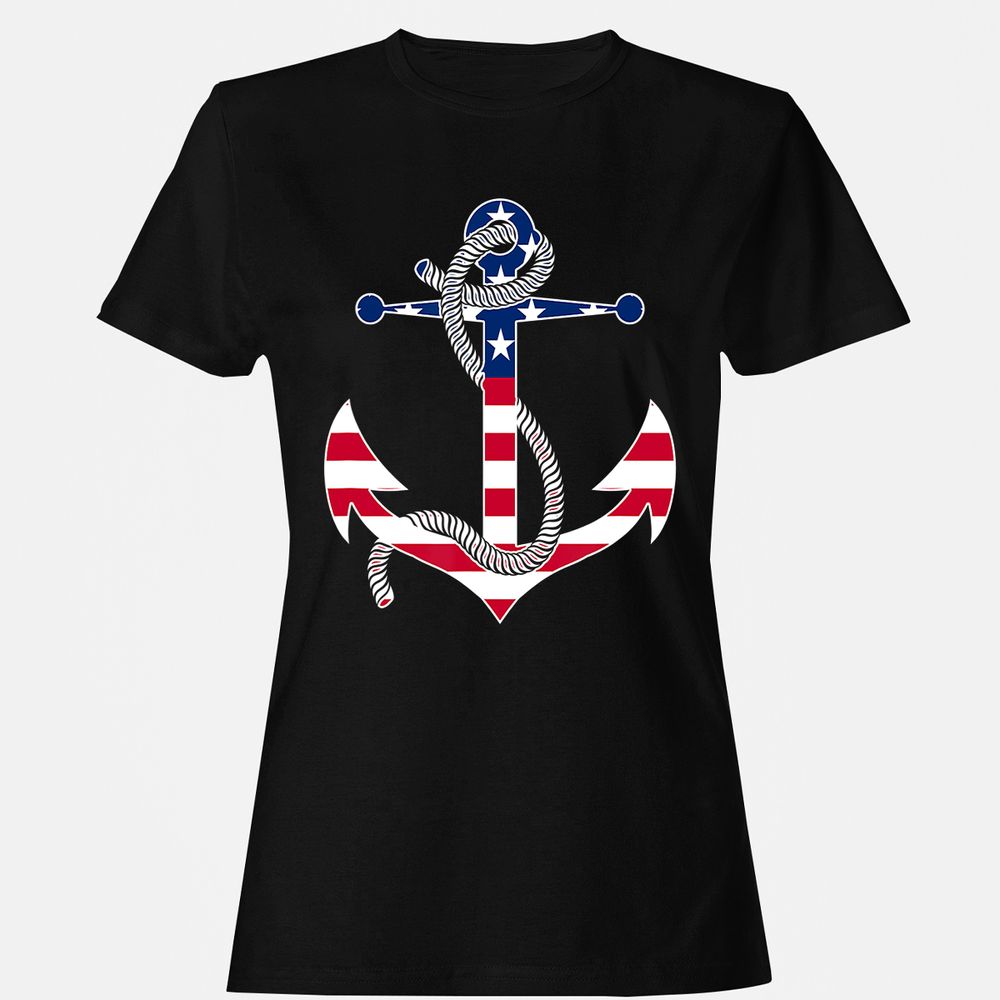 Women's T-Shirt - RRE6YGUL - Black - 1