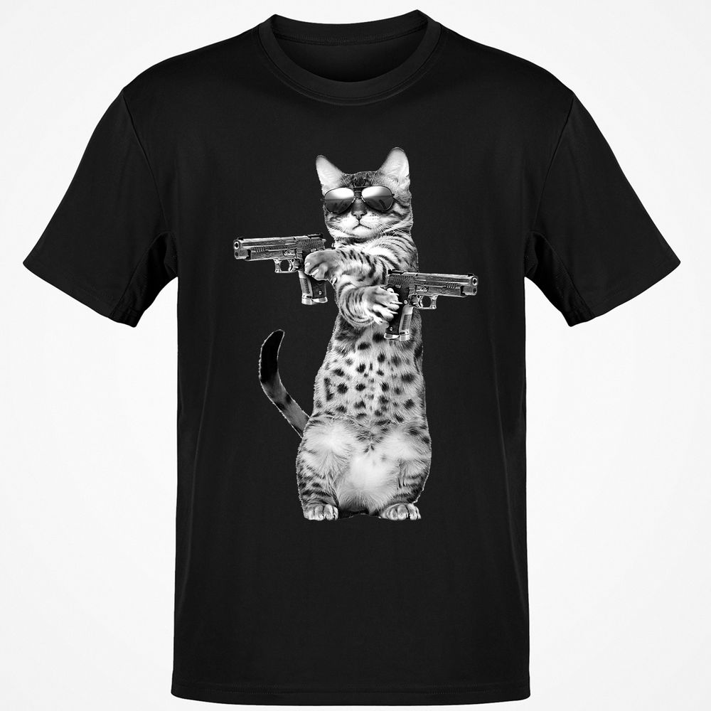 Classic Unisex T-Shirt - 9JUFY3RQ - Black - 1