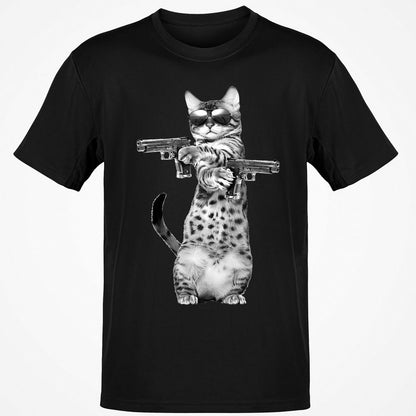 Classic Unisex T-Shirt - 9JUFY3RQ - Black - 1