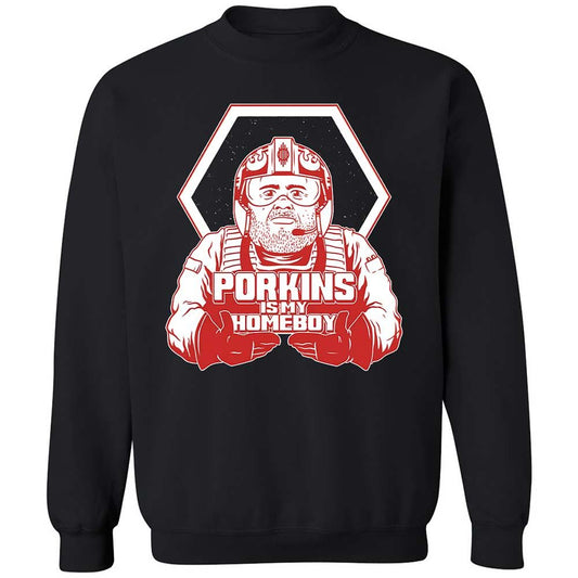 Porkins Is My Homeboy - Black - 1