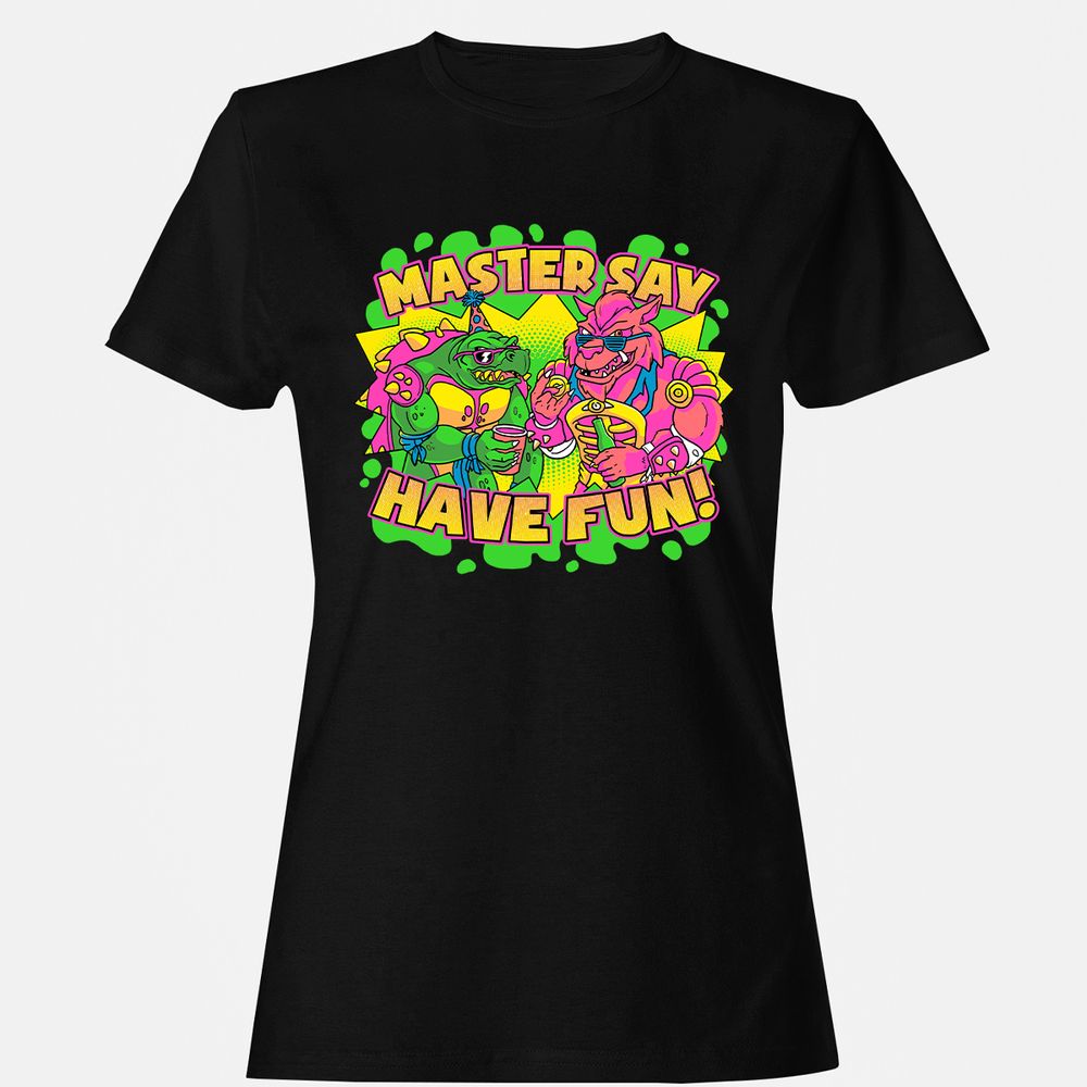 Women's T-Shirt - QCKKSWMU - Black - 1