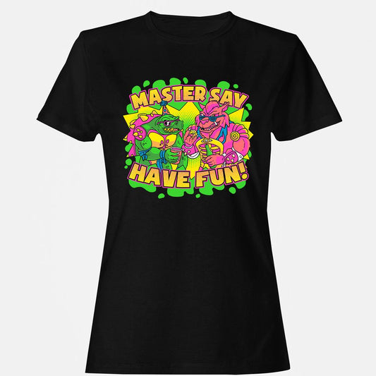 Women's T-Shirt - QCKKSWMU - Black - 1