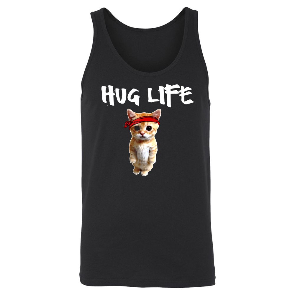 Unisex Jersey Tank - GSWBLRMJ - Black - 1